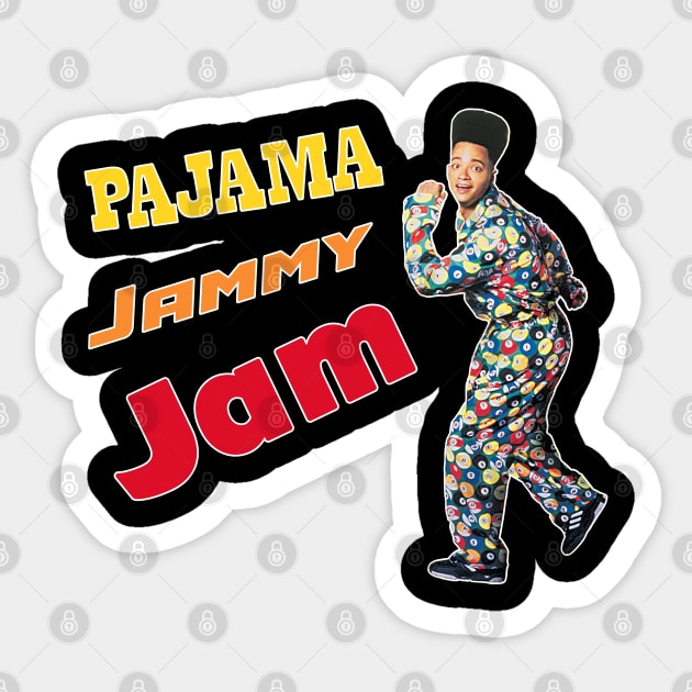 House Party 2 - Pajama Jammy Jam Sticker by Barn Shirt USA